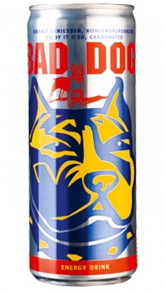 Bad Dog Energy Drink 0,25 l plech