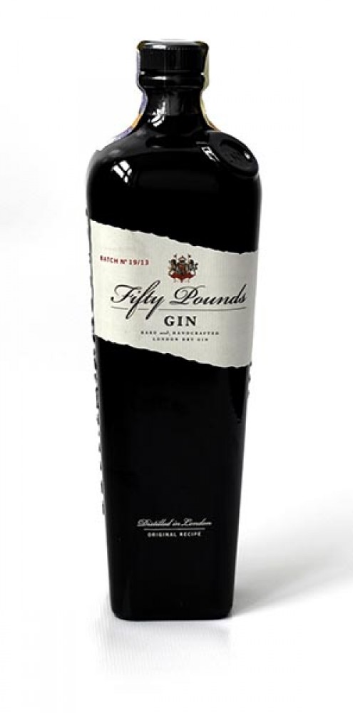 Fifty Pounds Dry Gin 43,5% 0,7 l (bloße Flasche)