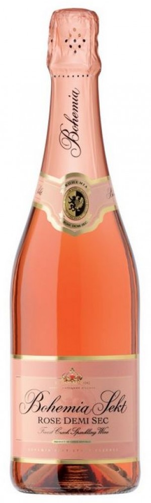 Bohemia Sekt Rose Demi Sec 11% 0,75 l (holá láhev)
