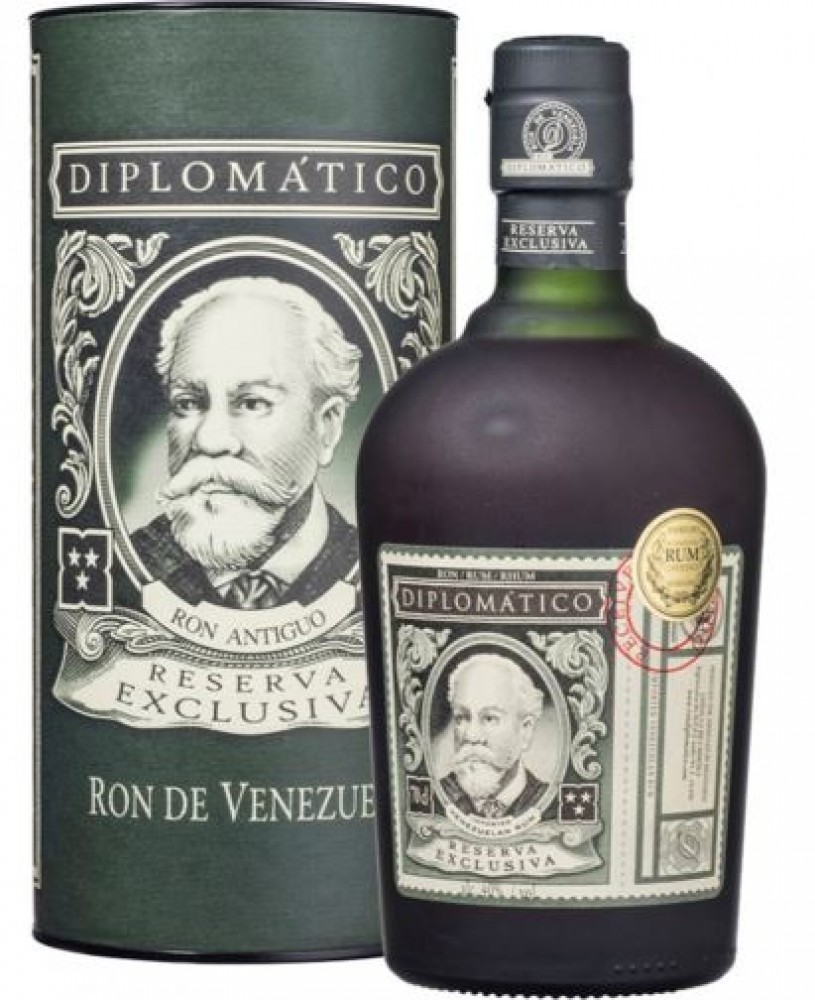 Diplomatico Rum Reserva Exclusiva Tubus 12yo 40% 0,7 l