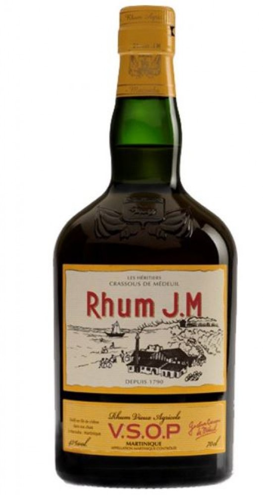 J.M Rhum VSOP 43% 0,7 l (holá láhev)