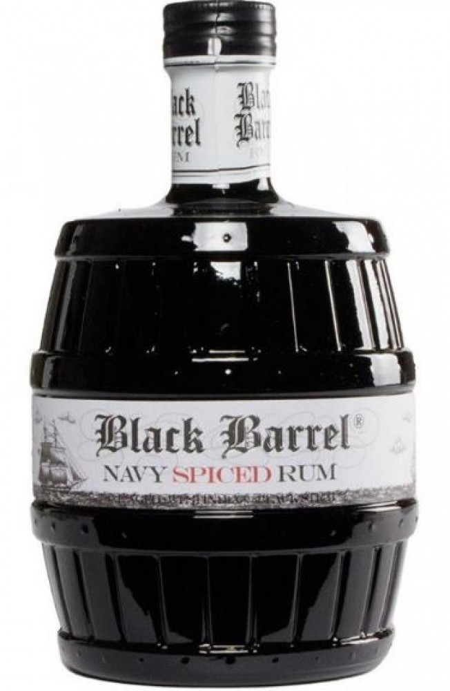 A.H.Riise Black Barrel Navy Spiced Rum Old Edition 40% 0,7 l (holá láhev)