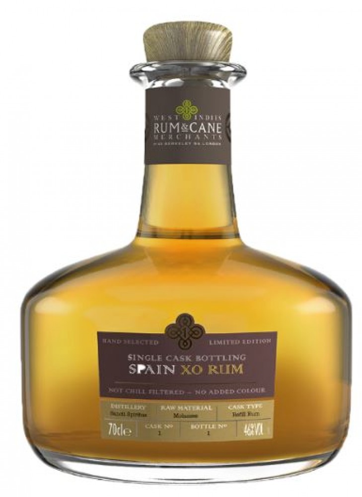 Rum & Cane Spanien XO 46% 0,7 l (bloße Flasche)