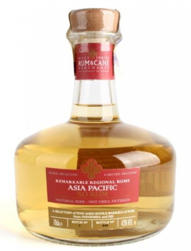 Rum & Cane Asia Pacifi XO 43% 0,7 l (bloße Flasche)