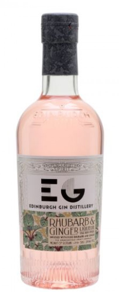 Edinburgh Gin Rhubarb & Ginger 20% 0,5 l (holá láhev)