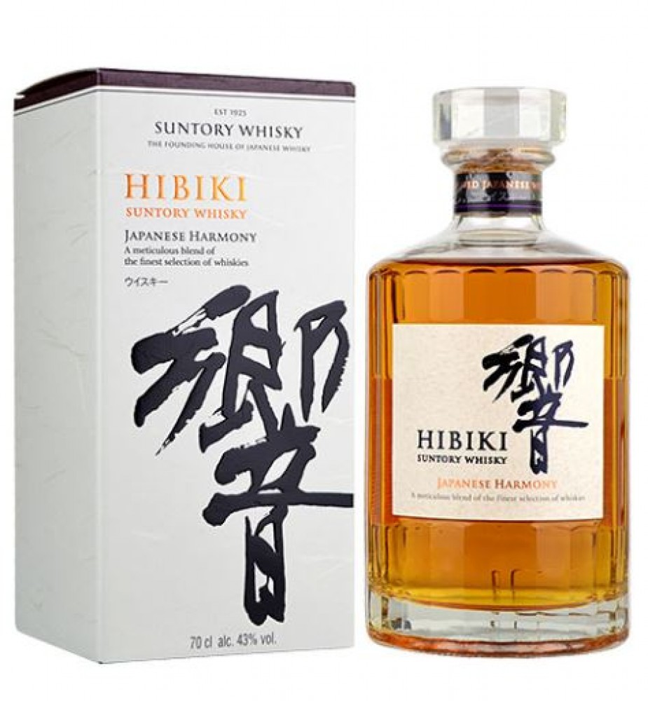 Hibiki Japanischer Harmony Whisky 43% 0,7 l (Karton)