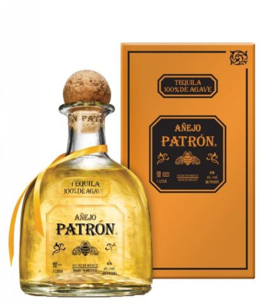 Patrón Aňejo Tequila 40% 1 l (Karton)