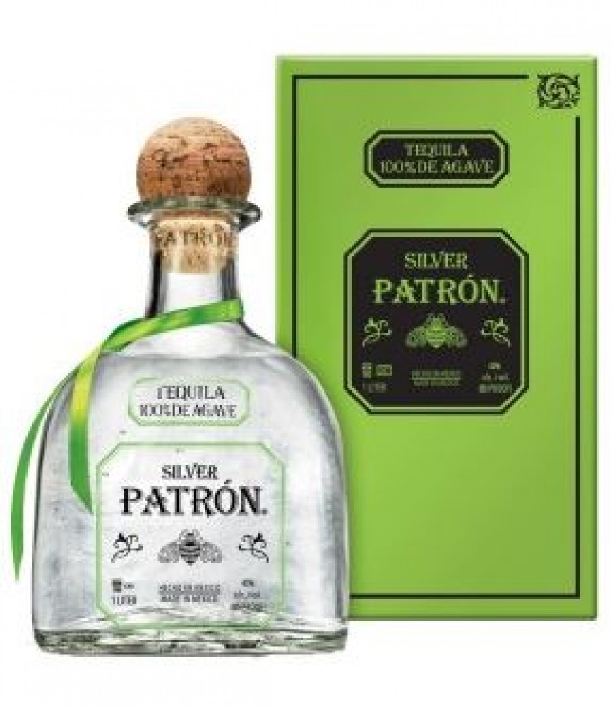 Patrón Silver Tequila 40% 1 l (karton)