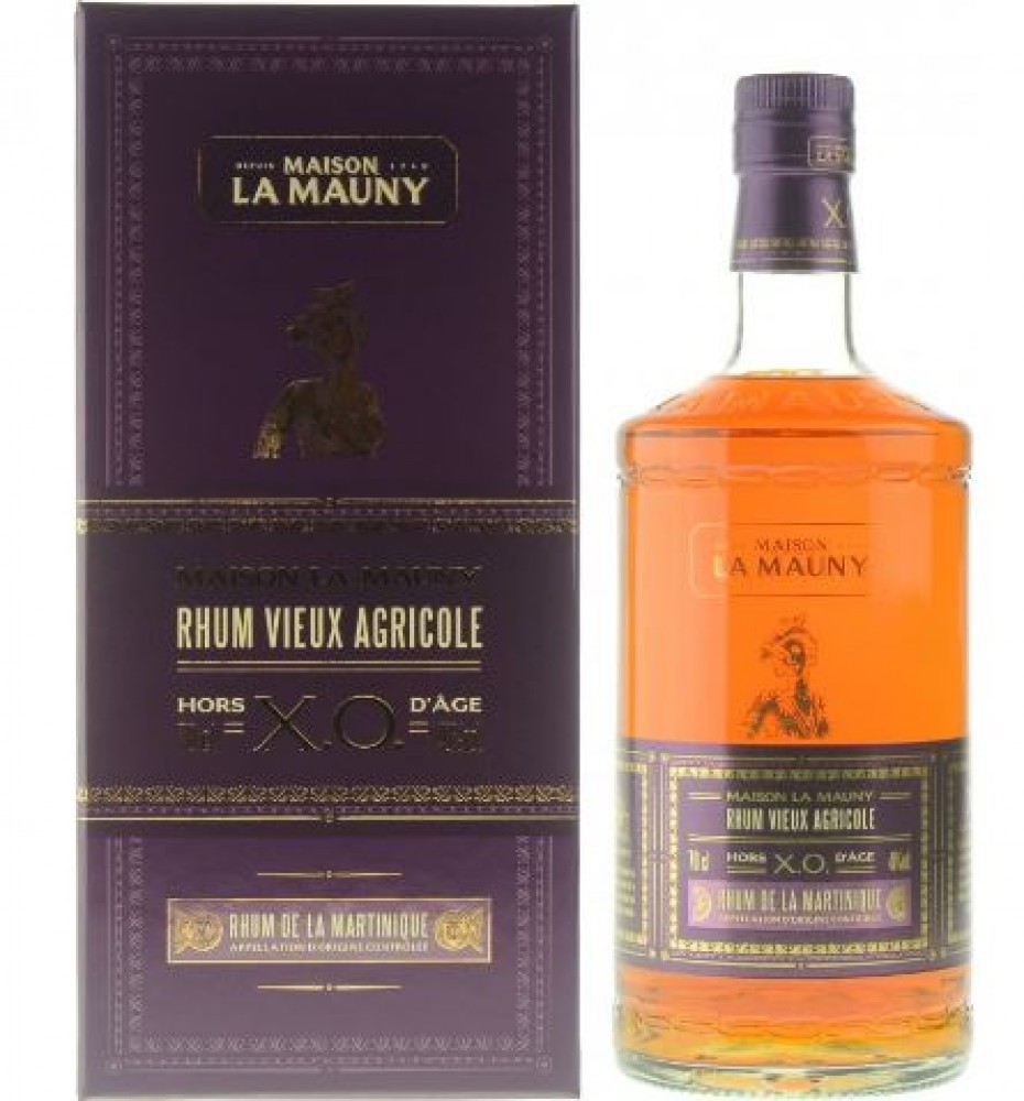 La Mauny Vieux XO Rhum 40% 0,7 l (Karton)