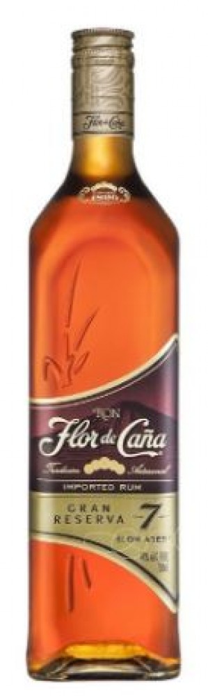 Flor de Cana 40% 7y 1 l (holá láhev)
