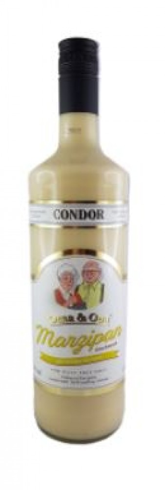 Oma & Opa Marzipan Sahnelikör 15% 1 l (ungeöffnete Flasche)