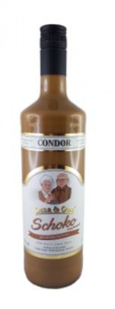Oma & Opa Schoko Sahneliör 15% 1 l (holá láhev)