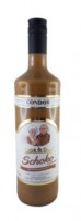 Oma & Opa Schoko Sahneliör 15% 1 l (bloße Flasche) 