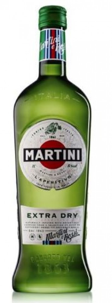 Martini Extra Dry 18% 1 l (holá láhev)