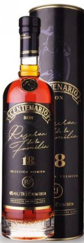 Centenario Rum Reserva de la Familia 18y 40% 0,7 l (tuba)