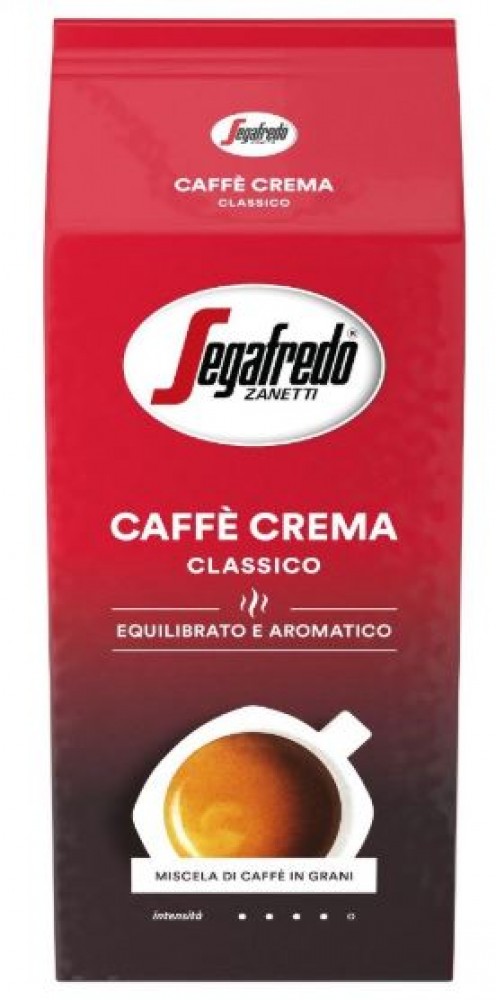 Segafredo Caffé Crema Classico zrnková káva 1 kg