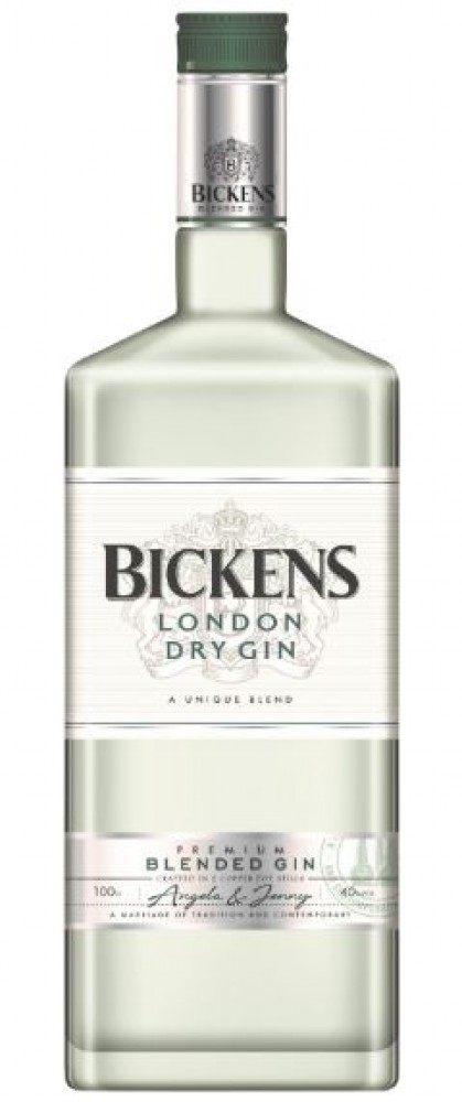 Bickens London Dry Gin 40% 1L (holá láhev)