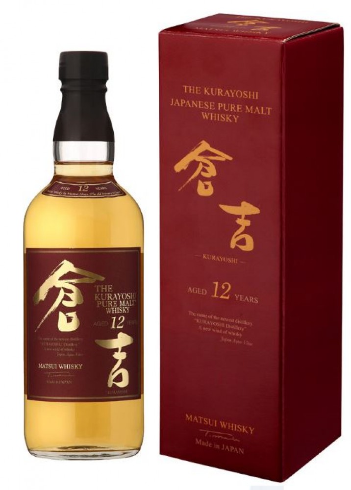 Das Kurayoshi Pure Malt 12y 43% 0,7 l (Karton)