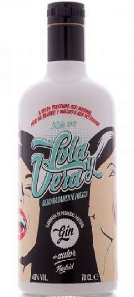 Lola y Vera Gin 40% 0,7 l (bloße Flasche)