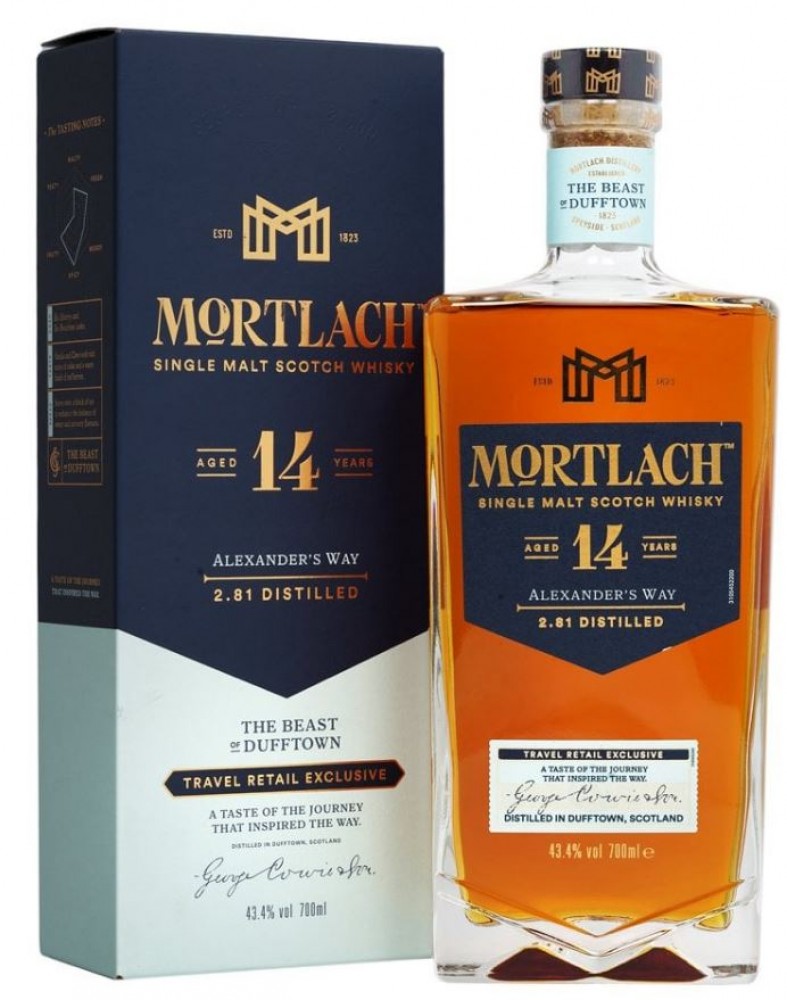 Mortlach 14Y 43,4% 0,7 l (Karton)