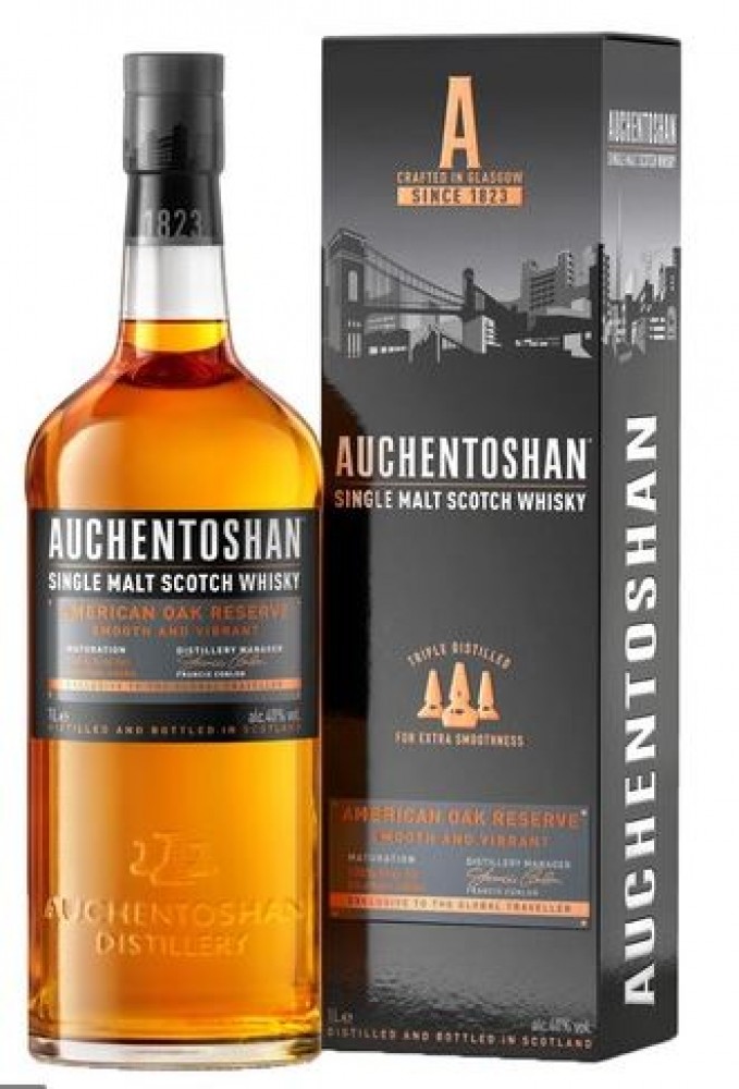 Auchentoshan Amerikanische Eiche 40% 1 l (Karton)
