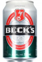 Becks Bier 5% 0,33 l plech 