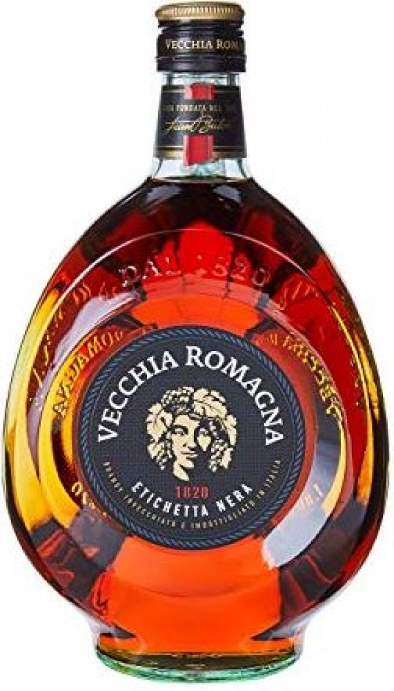 Vecchia Romagna Nera 40% 1 l (bloße Flasche)