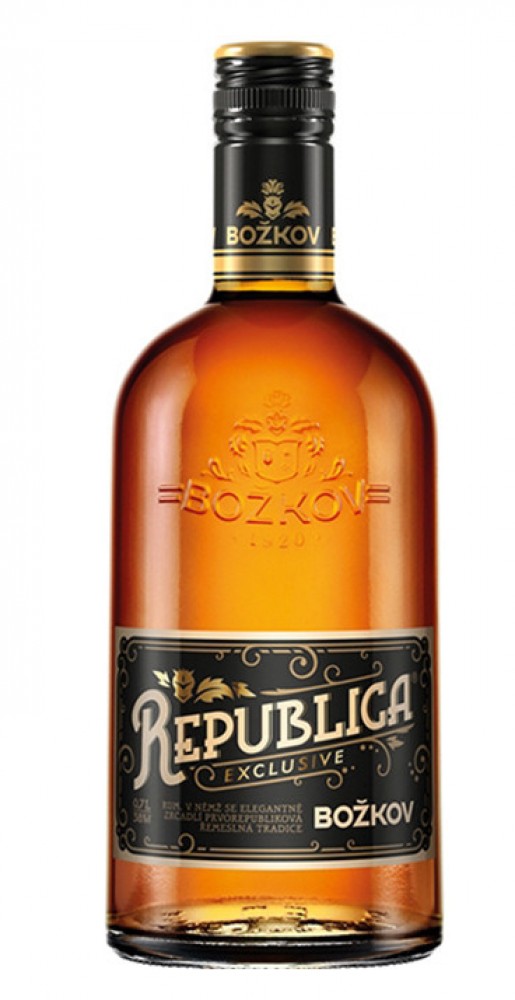 Božkov Republica Exclusive 38% 0,7 l (holá láhev)