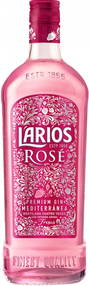 Larios Rose 37,5% 1 l (holá láhev)