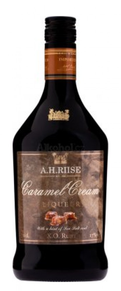A.H.Riise Salted Caramel 17% 0,7 l (holá láhev)