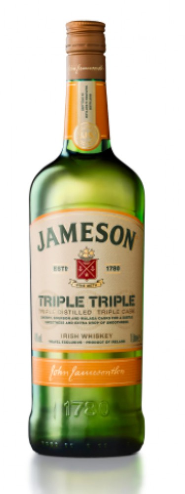 Jameson Triple Triple 40% 1 l (holá láhev)