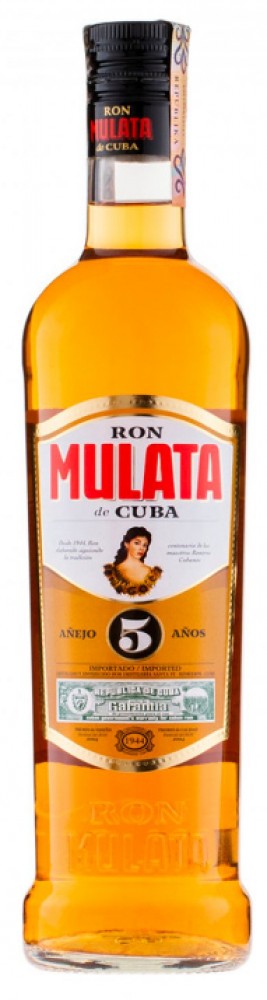Ron Mulata Aňejo 5 Aňos 38% 0,7 l (holá láhev)