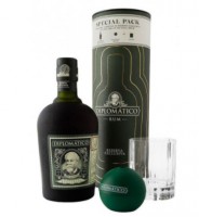 Diplomatico Reserva Exclusiva 12y 40% 0,7 l (tuba 1 sklenice a formička na led) 