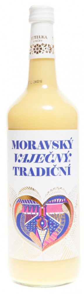 Mährischer Eierlikör 14% 1 l (bloße Flasche)