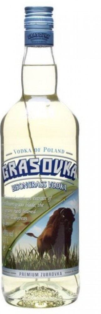 Grasovka Bison Vodka 38% 1 l (holá láhev)