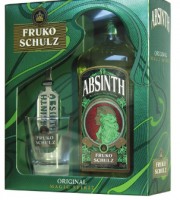 Fruko Schulz Absinth Magic Geschenkset 70% 0,7 l 