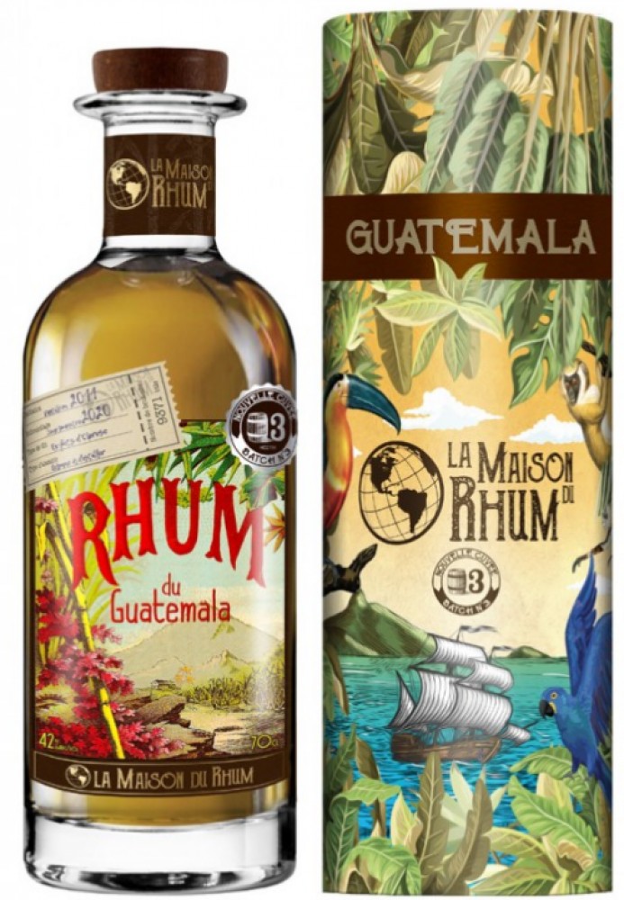 La Maison Du Rhum Guatemala 42% 0,7 l (Tube)