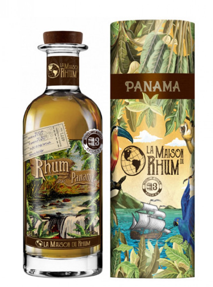 La Maison Du Rhum Panama Batch No.3 2009 45% 0,7 l (Tube)