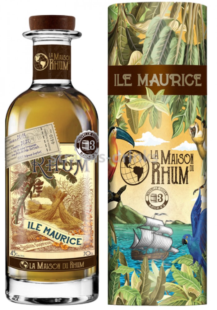 La Maison Du Rhum Ile Maurice No.3 45% 0,7 l (Tube)