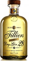 Filliers Barrel Aged Dry Gin 28 43,7% 0,5 l (einfache Flasche) 