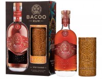 Bacoo 7 Y Old Rum 40% 0,7 l + Glas (Karton) 