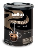 Lavazza Espresso Classico dóza mletá káva 250 g 