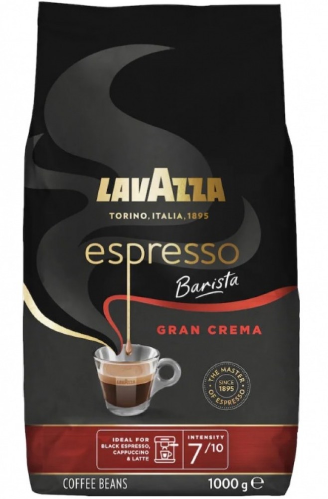 Lavazza Barista Gran Crema zrnková káva 1 kg