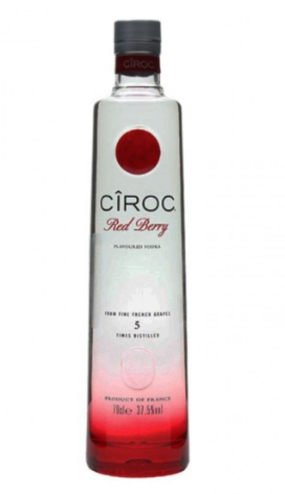 Ciroc Red Berry 37,5% 1 l (bloße Flasche)