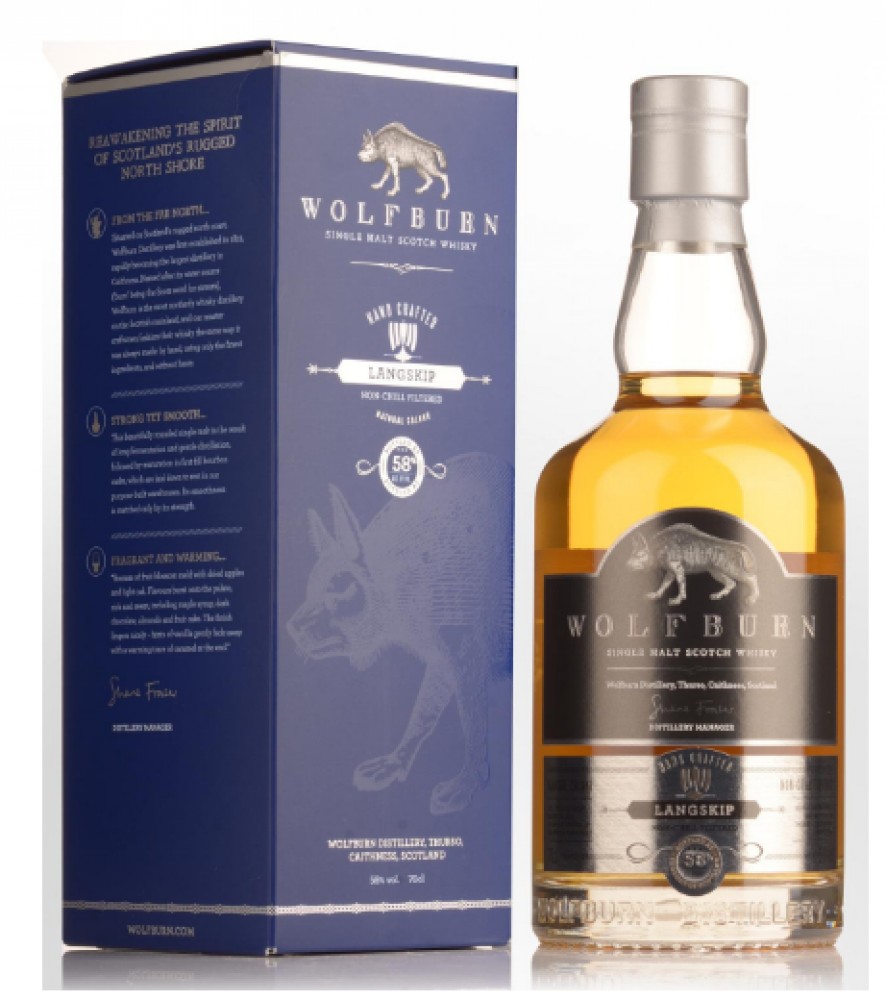 Wolfburn Langskip 58% 0,7 l (Karton)