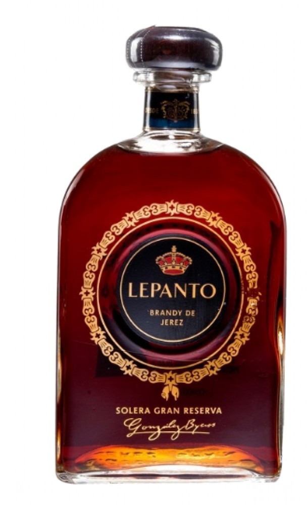 Lepanto Brandy de Jerez Grand Reserva 12y 36% 0,7 l (bloße Flasche)