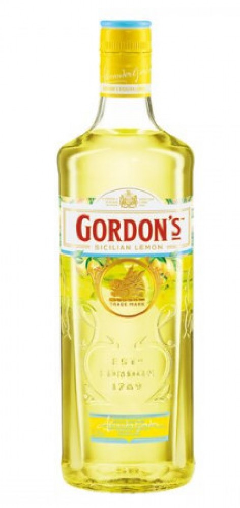 Gordon's Sicilian Lemon 37,5% 1 l (holá láhev)