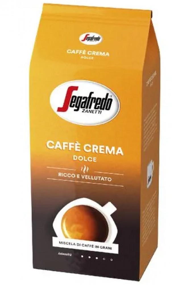 Segafredo Caffé Crema Dolce zrnková káva 1 kg