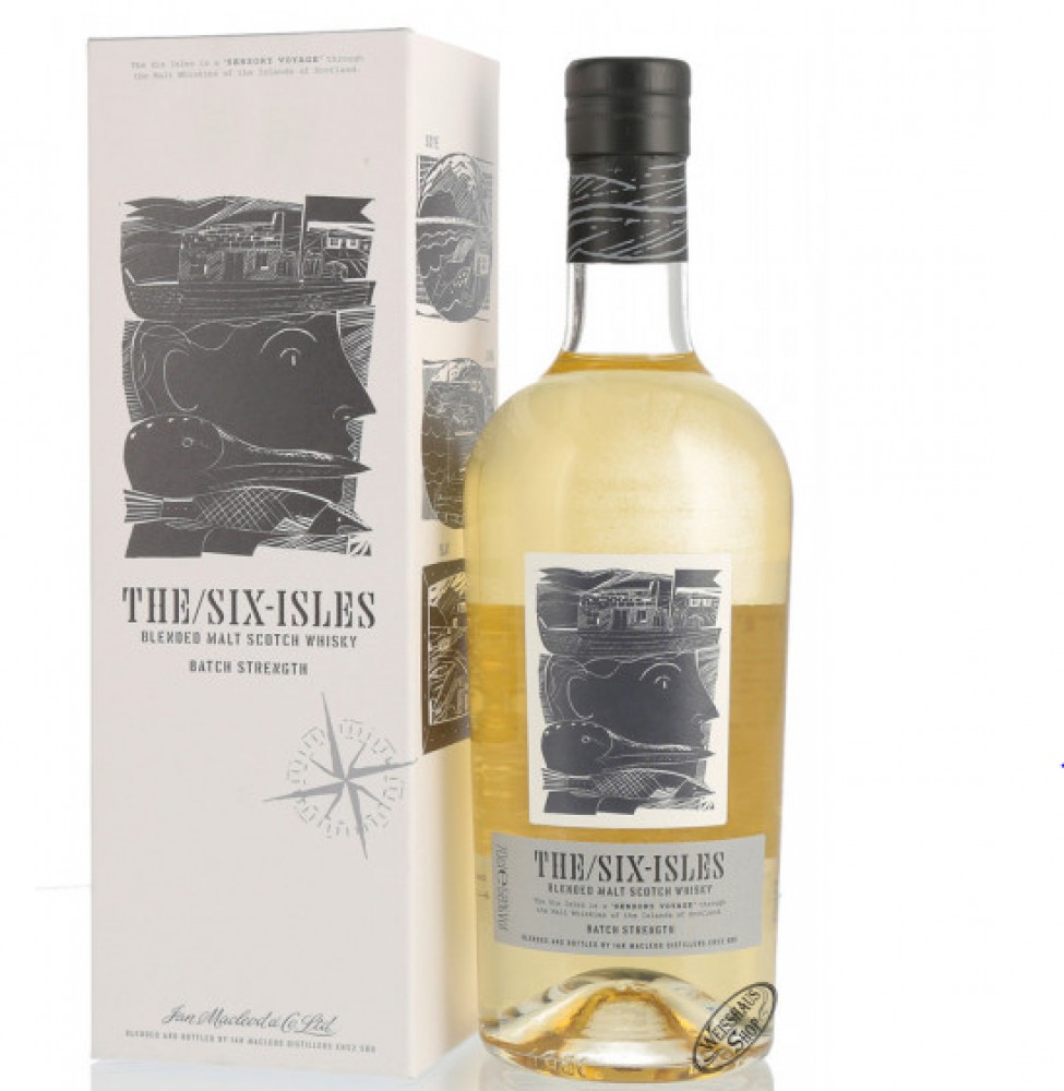 Six Isles Batch Strength Blended Malt Whisky 58% 0,7 l (karton)