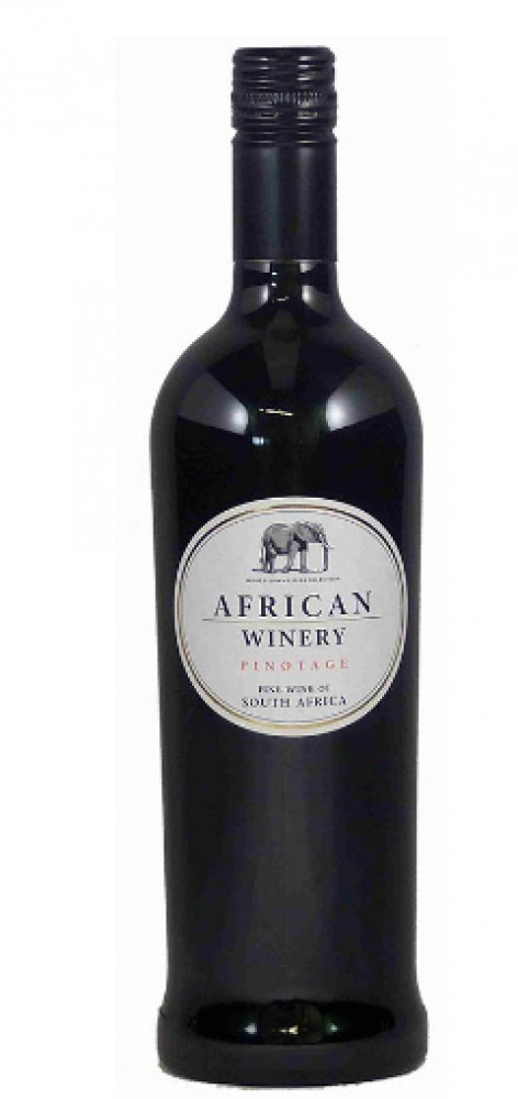 African Winery Pinotage 14,5% 0,75 l (einfache Flasche)